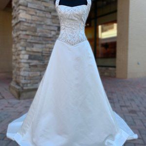Satin Wedding Dress